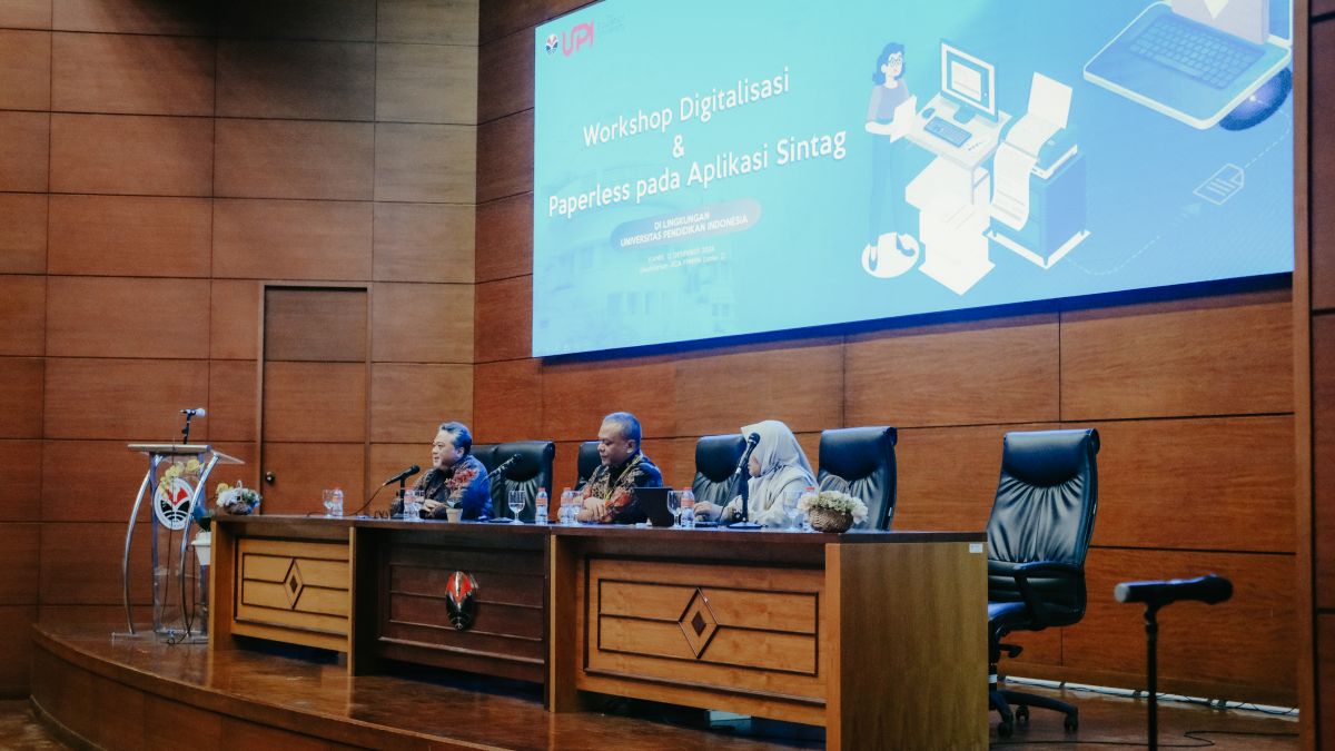 Workshop Digitalisasi dan Papperless Pada Aplikasi SINTAG